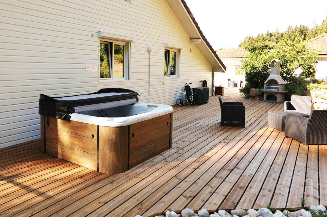 Le Chalet Blanc - Jacuzzi / Piscine / Sauna Gérardmer Esterno foto