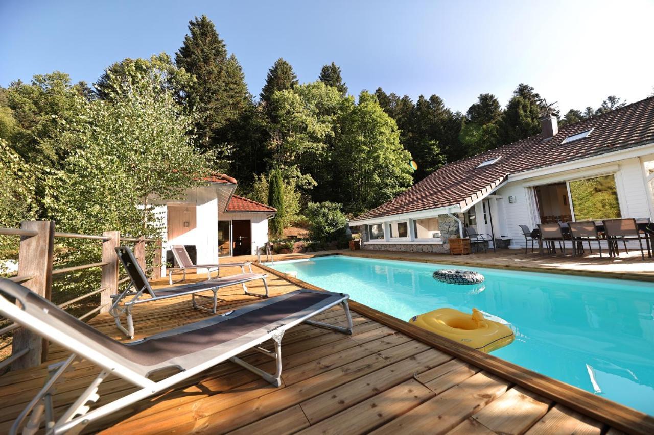 Le Chalet Blanc - Jacuzzi / Piscine / Sauna Gérardmer Esterno foto